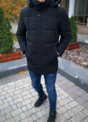 Чоловіча куртка візаут зима1 фото