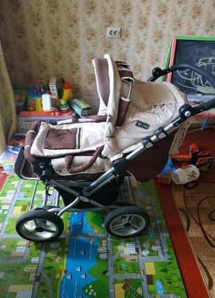 Дитяча ніиецька коляска abc design  2 в 1 з сумкою переноскою