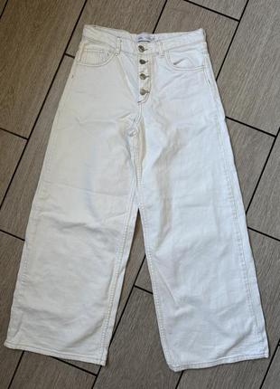 Шикарные широкие джинсы 11-12 лет zara