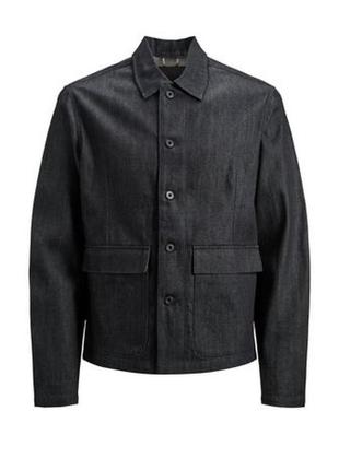 Курка овершерт джинсова селвідж jack & jones rdd  chester jacket r602' salvage