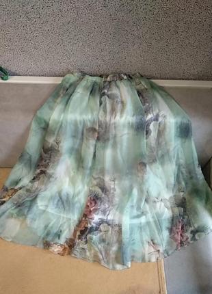 Шовкова спідниця