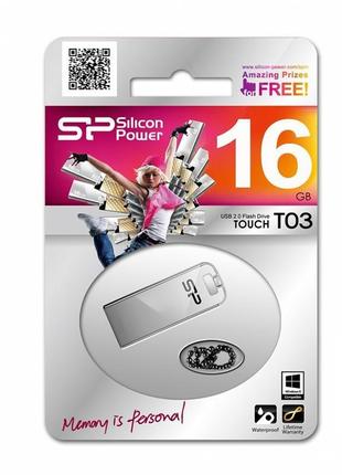 Flash drive / флешка silicon power touch t03 16gb usb