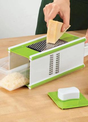 Овочерізка мультислайсер nbz multi purpose grater3 фото