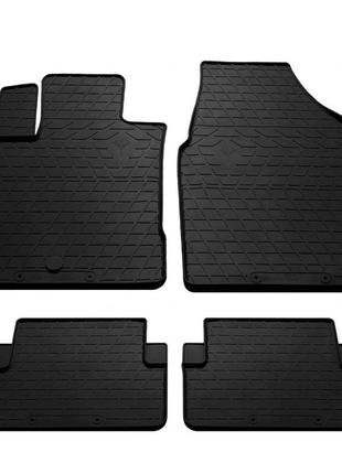 Резиновые коврики (4 шт, stingray premium) для nissan qashqai 2007-2010 гг