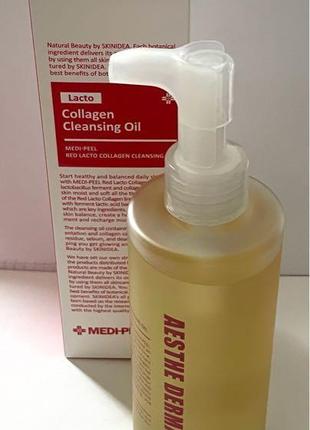 Medi-peel - red lacto collagen cleansing oil2 фото