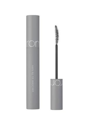 Подовжувальна туш rom&nd han all fix mascara long black l011 фото