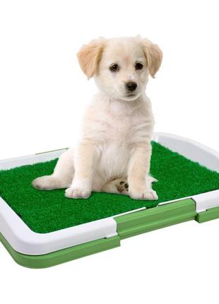 Туалет для собак nbz puppy potty pad 47х34х6 см green