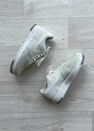 Шикарные кроссовки nike air force 1 crater low sneakers summit white5 фото