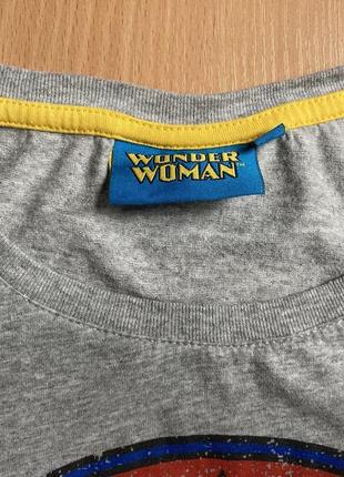 Мерч, футболка з принтом wonder woman, р.xs-s, комикс6 фото
