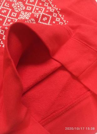 Туника теплая вишиванка принт для девочки свитер кофта картерс carters3 фото