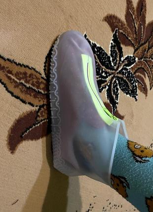 Багаторазові силіконові водонепроникні бахіли чохли для взуття1 фото