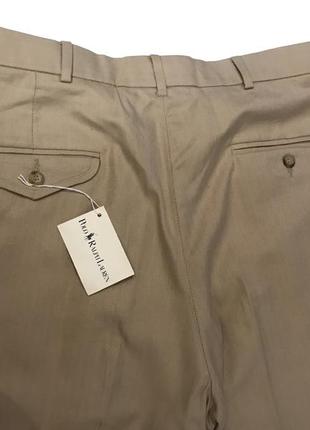 Вінтажні брюки polo ralph lauren siena pant tan/cream2 фото