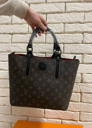 Жіноча сумка louis vuitton 35*24*13 см чорна