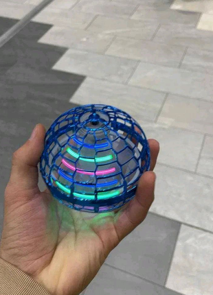Летающий шар спиннер светящийся flynova pro gyrosphere игрушка мя12 фото