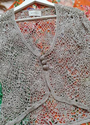 Накидка сітка болеро бохо 4