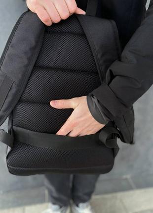 Мужской, женский рюкзак для ноутбука, городской, черный, большой5 фото