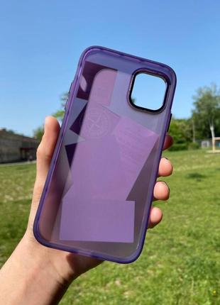 Чохол на iphone stone island  purple tags case5 фото