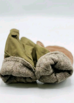 Зимові рукавиці армійські трипалі. рукавиці трипалі6 фото