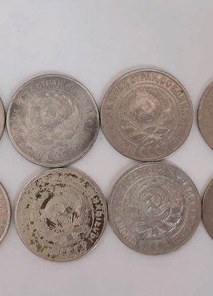 Монети 10 коп.  срср 1923 -1991гг.7 фото
