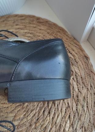 Мужские кожаные туфли ermenegildo zegna leather shoes4 фото