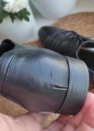 Мужские кожаные туфли ermenegildo zegna leather shoes6 фото