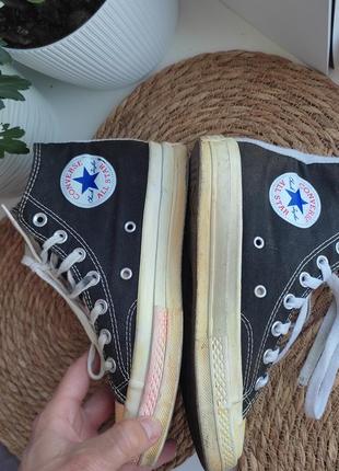 Женские кеды кроссовки converse comme des garcons6 фото