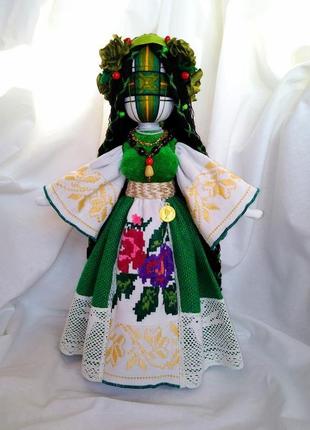 Кукла мотанка оберег подарок украинский сувенир ручная работа1 фото