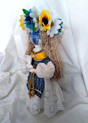 Лялька мотанка оберіг подарунок сувенір робота handmade doll