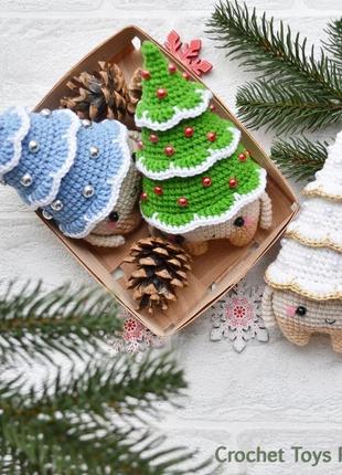 Рождественский декор, игрушка на елку, декоративная елочка2 фото