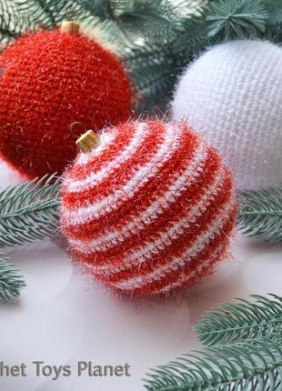 Набір новорічних кульок, новорічні іграшки, ялинкові іграшки, кулі новорічні1 фото