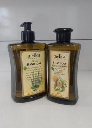 Melica organic маска для волосся, шампунь, мило3 фото