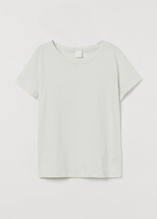 Новая хлопковая базовая футболка h&m3 фото