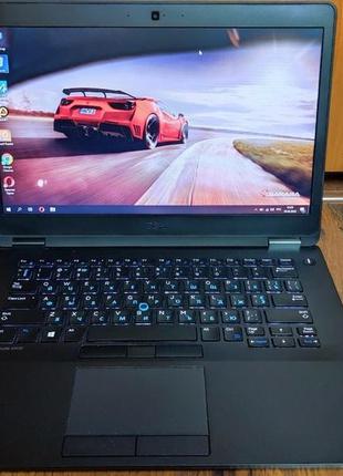 Dell 7470 i5-6300/16ddr4/240ssd/intel hd520 akb 3-4 ч