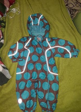 Комбинезон как дождевик грязепруф 68 размер