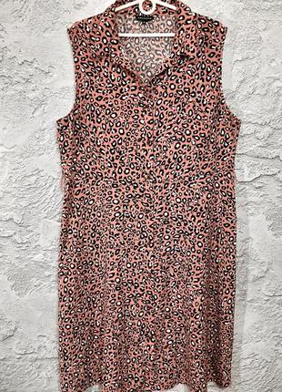 Неймовірно красива і стильна сукня-рубашка від бренду peacocks  великого розміру 20