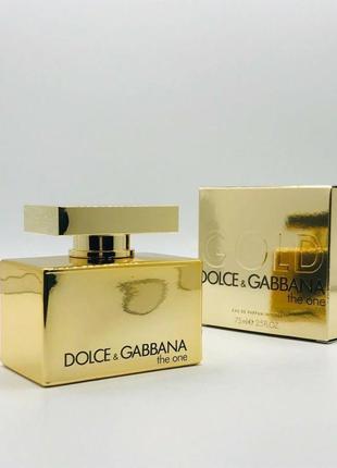 Dolce & gabbana the one gold intense/за 5 мл - 125 грн!