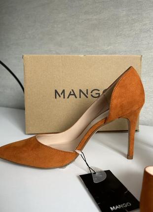 Лодочки човники туфлі mango3 фото