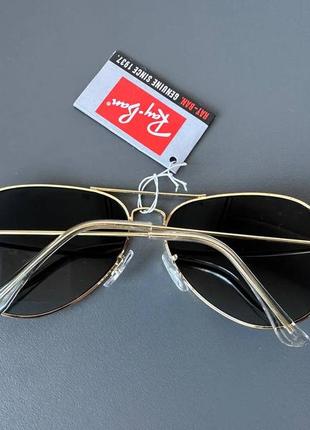 Женские солнцезащитные очки очки очки ray ban aviator 3025 капли капли линзы стекло6 фото