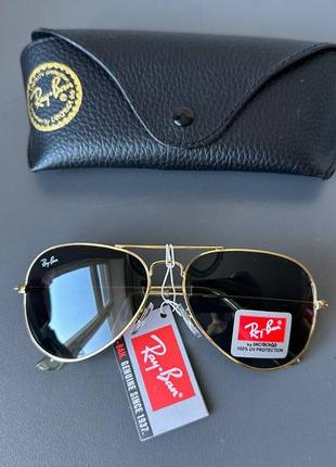 Женские солнцезащитные очки очки очки ray ban aviator 3025 капли капли линзы стекло