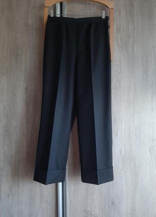 Jean paul gaultier роскошные новые уголковые брюки шелк/шерсть