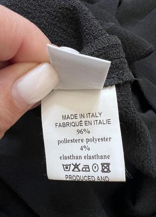 Черное базовое платье люкс италия ottodame6 фото