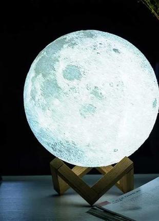 Ночник moon lamp от usb кабеля, нічник-місяць3 фото