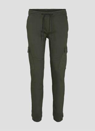 Зелені чоловічі спортивні штани tom tailor3 фото