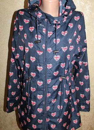 Стильна куртка дощовик парку непромокаємий