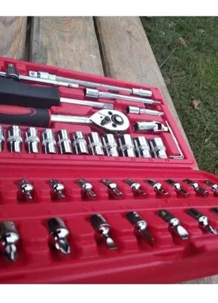 Набір інструментів 46 предметів wrench socket 3