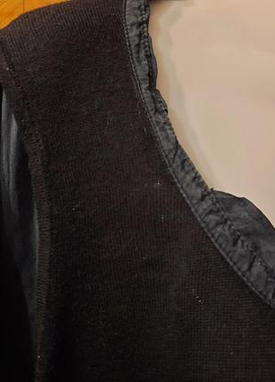 Брендовий светр, блуза шовк бавовна, віскоза р. 18 від marks & spencer9 фото