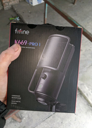 Продам свой микрофон fifine k669 pro 1