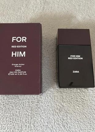 Zara for him red edition2 фото