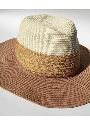 Соломенная шляпа федора h&amp;m2 фото