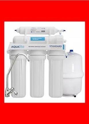 Система зворотного осмосу aqualite standard st5-50 фільтри води